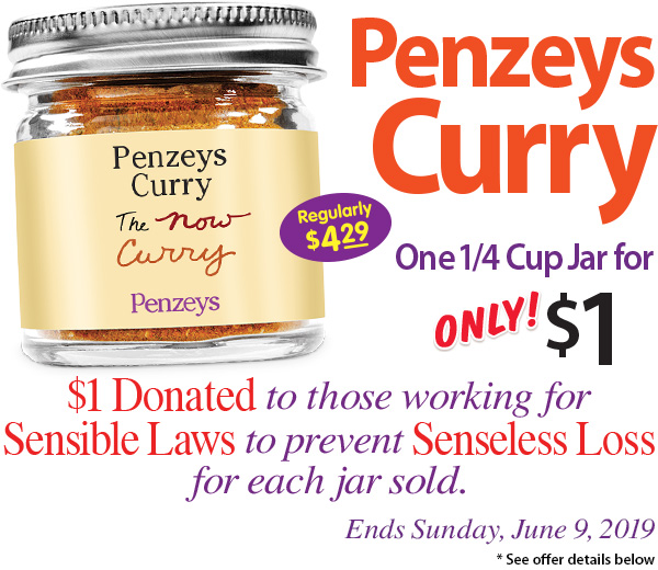 Penzeys Curry 1/4 Cup Jar